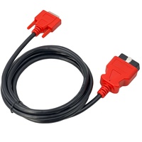 Kabel Konektor Diagnostik OBD AOTAI Penguji Baterai untuk Mobil MS906/908/908S/905/MPM 12V Universal ABS Elektrik Baru