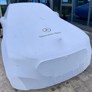 Housse de voiture avec logo personnalisé, matériau souple hautement élastique, housse de voiture spéciale résistante aux intempéries pour Mercedesbenz SL 63 AMG <span class=keywords><strong>Sport</strong></span> Roadster - Product Image 4
