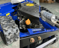 RATO RV225-X Falciatrice Cingolata Telecomandata con Motore a Benzina da 7.5HP, Decespugliatore per Pendenze, Attrezzatura Pesante Cingolata, Vendita all'Ingrosso