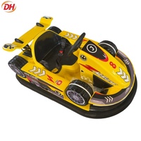 Voiture tamponneuse commerciale de course F1, monoplace, en fibre de verre, à batterie, pour la location et les projets de fêtes foraines