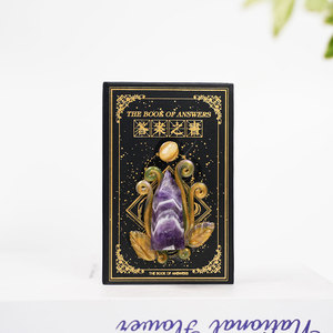 New Product Crystal Good Quality Portable Multi Material Answer <strong>Book</strong> with <strong>Heart</strong> and Point - Product Image 3