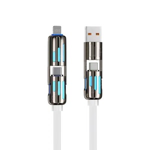 Cable de carga rápida de doble salida de 240 W con puertos USB-C – Cargador divisor de 1 m/1,5 m/2 m - Product Image 1