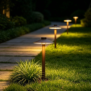 Lámpara LED para Jardín con Forma de Hongo, 7W, IP65, Impermeable, de Aleación de Aluminio, para Caminos y Paisajes - Product Image 5