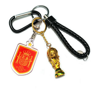 Llavero de Resina Acrílica con Diseño de Partido de Fútbol de Portugal, Francia, Brasil, Países Bajos, Argentina, España, Regalo para Adivinar el Resultado del Partido, Premio de Actividad, Hecho en China - Product Image 2