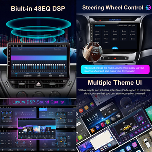 <span class=keywords><strong>2</strong></span> Din 10 ''Écran tactile GPS Navigation Qcta Core Android 4 + 64G <span class=keywords><strong>2</strong></span> + 32G Carplay Radio 4G WIFI DSP pour CITROEN C4L C-QUATRE 2019 - Product Image 4