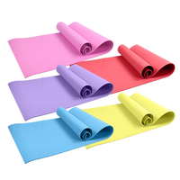 Tapis de yoga personnalisé, respectueux de l'environnement, pour la pratique du fitness à domicile, de la musculation, de l'étirement du corps en mousse EVA