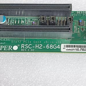 RSC-H2-68G4 2U LHS Hyper Riser 2x PCIe 4.0 x16 แบบกำหนดค่า x16 หรือ 2x x8 แบบ Passive สำหรับเซิร์ฟเวอร์ Supermicro - Product Image 4