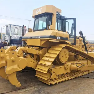 Б/у komatsu D475A-2 бульдозер б/у D5N D6H D7R с запасными частями для горячей продажи в Шанхае