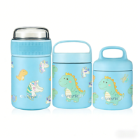Thermos à soupe pour enfants de 800 ml pour aliments chauds, boîte isotherme sous vide avec compartiment inférieur, tasse à yaourt pour l'école des enfants