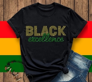 Black <strong>Pride</strong> Juneteenth Rhinestone Ready Design Printing Clothing Diy Black Color <strong>t</strong> <strong>Shirt</strong> - Product Image 4