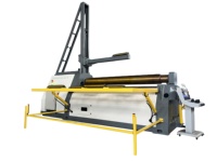 Machine à cintrer les tôles en acier CNC de fabrication chinoise, 20x3000mm, 4 rouleaux, pour tôles de fer