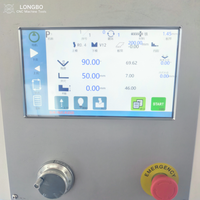 Máquina dobladora eléctrica pura pequeña LB 6t-400, máquina pequeña para doblar, freno de prensa pequeño de control numérico eléctrico