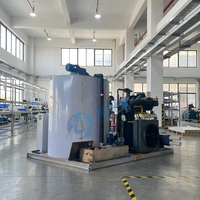 Fabricante Chino Haiyue, Máquina de Hielo en Escamas de 15 y 20 Toneladas, Máquina Industrial de Hielo en Escamas, Máquina Comercial de Hielo en Escamas con Certificación CE