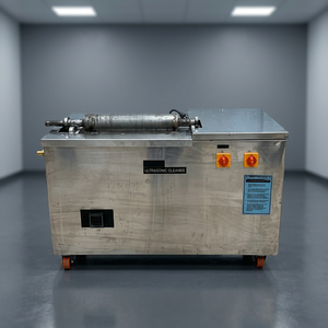 Ultrasonic Cleaner <b>Roller</b> Anilox Sleeve Industrial Ultrasonic Cleaner 220V Electric Degreasing Machine <b>Metal</b> Tank CN Plug - Product Image 1