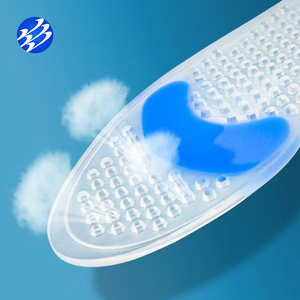 Usine nouvelle mise à niveau confortable et respirant Einlegesohle Sport <span class=keywords><strong>semelle</strong></span> intérieure pleine longueur <span class=keywords><strong>Anti</strong></span>-<span class=keywords><strong>douleur</strong></span> Silicone Pad Sport Gel semelles - Product Image 2