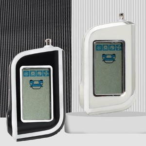 NOUVEAU Coque porte-clés en TPU <span class=keywords><strong>pour</strong></span> Starline A93 A63 <span class=keywords><strong>Version</strong></span> russe Alarme de voiture bidirectionnelle LCD Télécommande Porte-clés Sac - Product Image 2