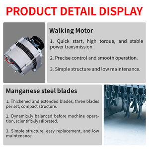 <span class=keywords><strong>Tondeuse</strong></span> à gazon industrielle diesel autopropulsée sans fil télécommandée à braquage zéro avec tête <span class=keywords><strong>de</strong></span> coupe rotative à lame <span class=keywords><strong>de</strong></span> meule et à fléaux - Product Image 5