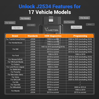 Herramienta de Diagnóstico de Vehículos VDIAGTOOL D502 para EU y EE. UU., Escáner de Sistema Completo para Automóviles, Herramienta de Programación de ECU para Ford Ranger J2534 con Más de 37 Funciones de Reinicio