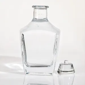 Wholesale Custom-Tailored Recycled 750ml Whisky Brandy Vodka Glass Wine Bottle