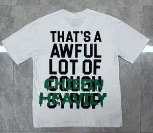 Eso es un montón horrible de camisetas de jarabe para la tos ropa de hombre de alta calidad 100% algodón impreso camisetas de gran tamañ<span class=keywords><strong>o</strong></span> para hombres - Product Image 5