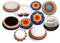 Gorro de ganchillo Kippah hecho a mano, Kippah