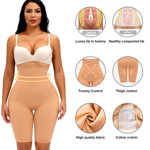 fajas más el tamaño de talle alto tanga fajas moldeadoras de cuerpo de compresión de abdomen firme moldeador de cintura - Product Image 2
