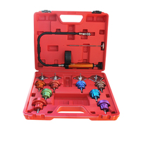 Détecteur de système de refroidissement principal et kit de température de testeur de pression de radiateur 34pcs 28pcs et 14psc outil de test de voiture en plastique