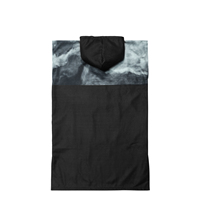 Poncho de surf à capuche à manches longues à séchage rapide pour adultes, imprimé, pour la piscine et la plage