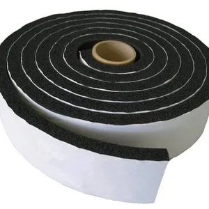 China Factory Direct Supplier Black Color Soft Rape Roll NBR Foam Tape