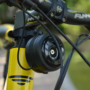 Uzaktan kumanda güvenlik sistemi elektronik bisiklet aksesuarları anti-hırsızlık arka ışık bisiklet alarmı