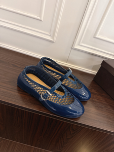 Zapatos Planos de Mujer Alaias Estilo Punk Mary Jane, Novedad 2025, Parte Superior de Cuero Genuino, Punta Cuadrada, Hebilla con Remaches, Antideslizantes y Suaves - Product Image 5