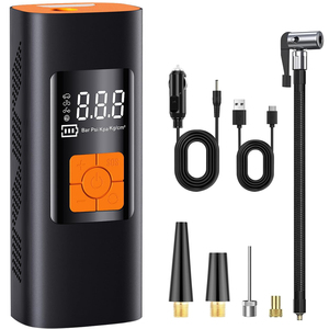 Xe lốp Inflator Xách Tay 150 PSI Máy nén khí bơm điện không dây pin máy bơm không khí cho xe đạp Lốp Áp lực inflator - Product Image 1