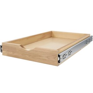 Cajones Extraíbles de Madera Maciza <span class=keywords><strong>para</strong></span> Organización de Gabinetes de Cocina, Bandeja Deslizante de Madera <span class=keywords><strong>para</strong></span> el Hogar - Product Image 1