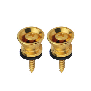 Boutons de sangle de <span class=keywords><strong>guitare</strong></span> personnalisés usinés CNC pour <span class=keywords><strong>guitare</strong></span> électrique <span class=keywords><strong>acoustique</strong></span> classique, ukulélé basse - Product Image 3