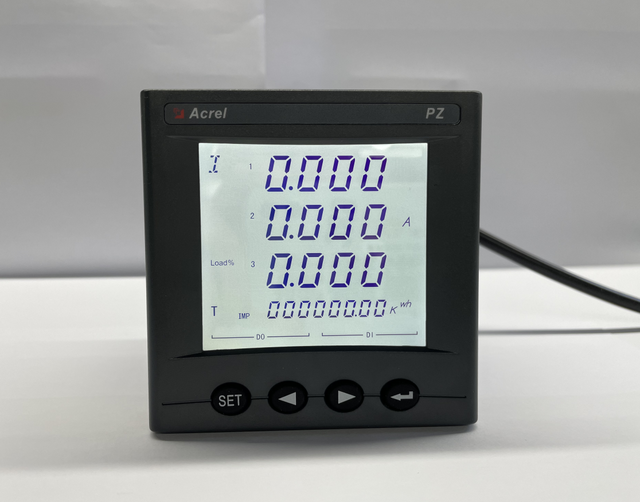 PZ72L-DE Solar Energy Power Panel Meter System DC Energy Meter Smart Solar Bidirectional Meter with RS485 12V Power Supply