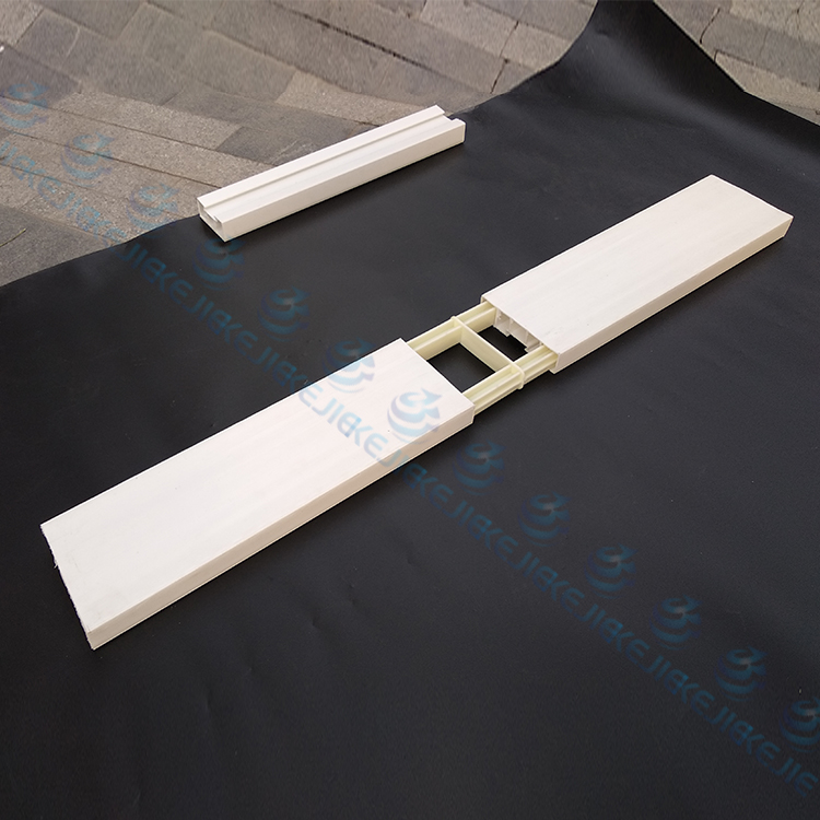 Тротуарный садовый ландшафт, Жесткая гибкая пластиковая опалубка, бетонная работа, прямоугольный современный дизайн