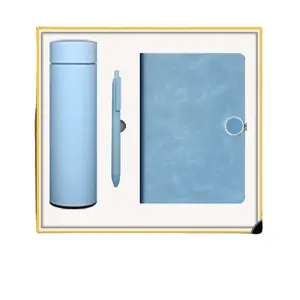 Novo Negócio Conjuntos De Presente Promocional A5 Notebook Kits Executivos Suporte Impressão Personalizada Logo Escritório Corporativo Presentes Especiais