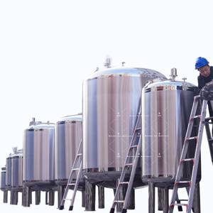 Ace 316L/304 Stainless Steel Vertical Beverage Storage <b>Tank</b> With CE Certificate Pressure Vessel for Juice Processing - Product Image 3