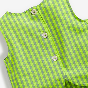 Nueva Colección de Ropa de Bebé a la Moda, Estilo Dulce de Verano, Conjunto de 2 Piezas para Niña, Logotipo Personalizado, Conjunto de Ropa Infantil - Product Image 4