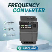Convertisseur monophasé vers triphasé 220V vers 380V 1,5 kW 2,2 kW