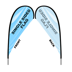 Cờ Quảng Cáo In Tùy Chỉnh Quảng Cáo Khuyến Mại 2.8M Cờ Lông Vũ Bali Swooper Cờ Bãi Biển Bay - Product Image 5