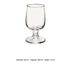 Verre à vin exécutif 20 cl Bormioli Rocco H 12 cm Ø 6 cm - Product Image 3