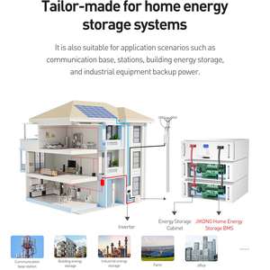 JKBMS PB2A16S30P16S 48V V19 <span class=keywords><strong>PCBA</strong></span> 300A Batteria agli Ioni di Litio Lifepo4 12V Inverter per Accumulo Energetico BMS Jikong CE - Product Image 5