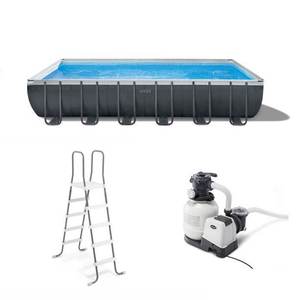 <span class=keywords><strong>Piscine</strong></span> rectangulaire INTEX 26368 7,32 m x 3,66 m x 1,32 m Custom ULTRA <span class=keywords><strong>XTR</strong></span>, <span class=keywords><strong>piscine</strong></span> hors sol ultra-grande avec structure - Product Image 5