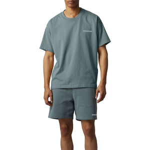 T-shirts avec logo personnalisé tendance Styles pour hommes Impression en relief 3d pour hommes Élasthène Couleur neutre T-shirts pour hommes - Product Image 4