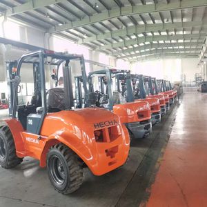 Вилочные погрузчики повышенной проходимости 3,0 тонн 3,5 тонн внедорожный вилочный погрузчик 4x4 4WD дизельный вилочный погрузчик - Product Image 2