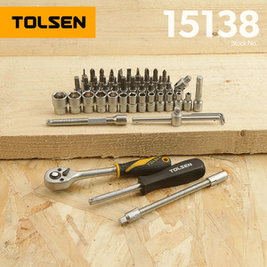 TOLSEN 15138 46 Cái Cơ Khí Đa Chức Năng Diy Garage Mini Bộ Công Cụ Khác - Product Image 5