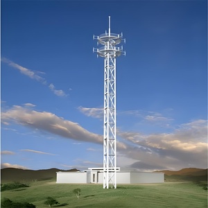 Torre di Comunicazione Combinata in Acciaio Angolare ad Alta Resistenza per Progetti di Copertura del Segnale Wireless 4G in Zone Montane e Collinari - Product Image 4