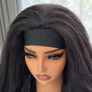 <span class=keywords><strong>Perruque</strong></span> bandeau synthétique sans colle, style <span class=keywords><strong>afro</strong></span> bouclé Yaki, classique, volumineuse, ondulée, effet ressort, <span class=keywords><strong>demi</strong></span>-<span class=keywords><strong>perruque</strong></span> bouclée birmane, vente en gros - Product Image 4