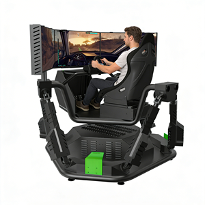 Nuovo Design Moderno di Simulatore di Guida con Cockpit Elegante e Ritagli Geometrici per un Look Industriale e <span class=keywords><strong>Sportivo</strong></span> - Product Image 1